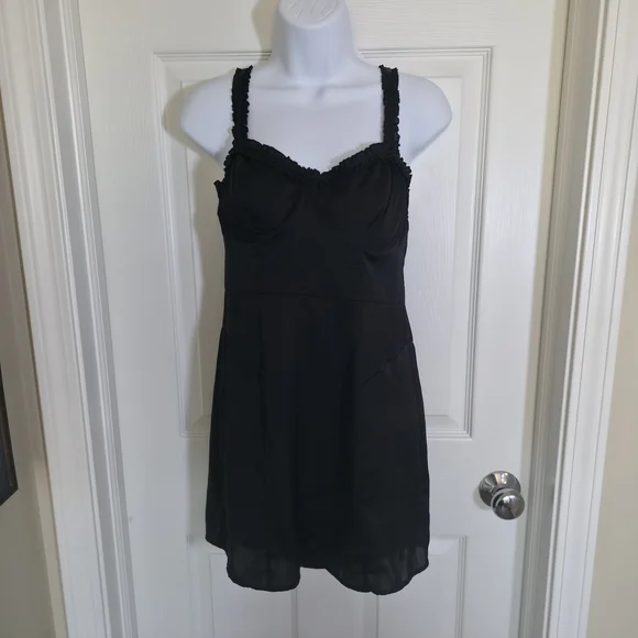 For Love & Lemons Jackpot Ruffle Mini Dress Medium - Picture 4 of 7